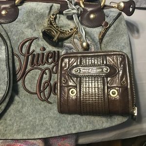 Juicy Couture bag with matching wallet